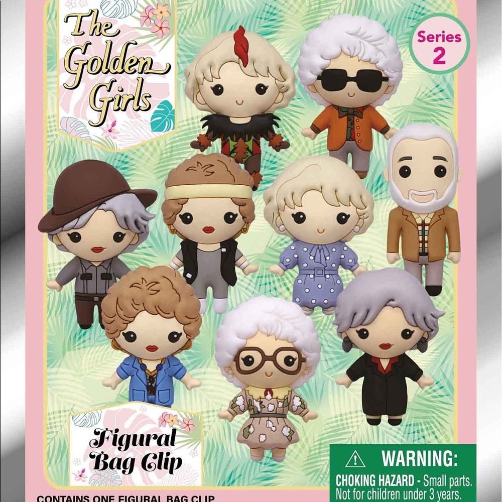 Golden Girls Figural Bag Clip - Series 2